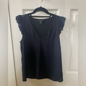 JCre navy blouse